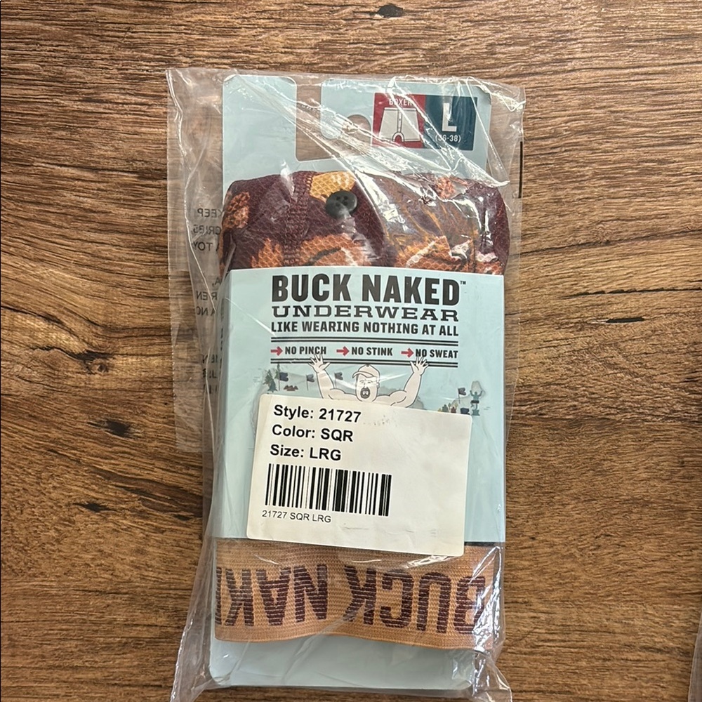 Duluth Trading Co Buck Naked Boxer Briefs - Brown Squirrel